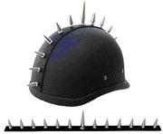 Motorcycle Helmet Spike Strip 1036